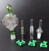 2020 Nectar Collector Kit Perc Pingentes Kit com 14 milímetros de titânio prego Quartz Dica Wearable Vidro Cachimbos plataforma de petróleo de vidro Bongs