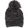 Kids Pom Pom Beanie Winter fester Strickhut Häkelknitkappe Wintermützen warme Kappen für Kind KKA57375694635