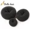 Diy Hair Donut Bun Maker Brown For Women Girls Kids Chignon Hairstyles 1 Set klein medium en groot door Bella Hair