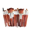 22st Makeup Brushes Set Professional Foundation Face Powder Eyeshadow Eyebrow Contour Lip Multiple Cosmetics Make Up Brush Kit