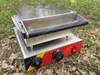 Ticari Kullanım 110 V 220 V Elektrikli Yapışmaz Belçika Waffle Bir Stick Waffle Maker Iron Makinesi Baker LLFA