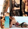 1 Piece Temporary Tattoo Sticker Nun Girl Pray Design Full Flower Arm Body Art Beckham Big Large Fake Tattoo Sticker New QB-3031