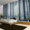 3D behang moderne persoonlijkheid bos boomstam natuur muurschildering woonkamer slaapkamer cafe eenvoudige interieur home decor 3D muurschilderijen