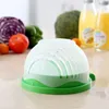 Salade Cutter Bol Cuisine Gadget Légumes Fruits Slicer Lave-linge Et Cutter Toot de cuisine à salade rapide