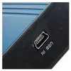 Freeshipping الأزرق الخارجي USB 6 قناة 5.1 بطاقة الصوت الصوت الخارجي الصوت البصري S / PDIF صندوق الصوت البصري للكمبيوتر الدفتري المحمول