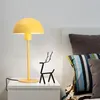 modern iron table lamp color metal table light living room bedroom table lighting iron shade bedside flower pot desk light pink yellow blue