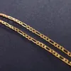 10 Stück Gold 2MM Größe Figaro Halskette 16-30 Zoll Mode Frau Schmuck Frau Einfacher Pullover Kettenschmuck Fabrikpreis kann angepasst werden