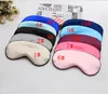 Silk Imitation Sleep Rest Eye Mask eye shade cover Padded Shade Cover Travel Relax masks Aid Blindfolds DHL shipping