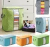 Niet-geweven quilt opbergtas Opvouwbare kleding deken kussen onderbedje beddengoed organizer box Case Home Closet Opbergtas