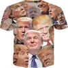 Trump 3d roliga tshirts nya mode män kvinnor 3d tryck karaktär tshirts t shirt feminin sexig tshirt tee topps kläder ya200287e9247652