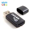 Haute qualité, petit chien USB 2.0 lecteur de carte mémoire TF, lecteur de carte micro SD DHL FEDEX livraison gratuite 2000 pcs/lot