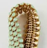 Bohemia Handgemaakte kralenarmbanden voor dames handchakra's multi-layer hars Rhinestone elastische armband luxe armebanden vintage sieraden cadeau