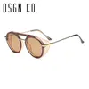 DSGN CO. 2018 Runde Sonnenbrille für Männer und Frauen Classic Retro Sunglass UnisexEyewear freies Verschiffen