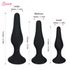 YAFEI Silicone Butt plug Ventouse Smooth Anal plug gode anal étanche Jouet anal pour débutant Sex toy pour hommes Gay S M L Y18110106