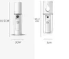 Portable Nano Mist Sprayer Facial Body Nebulizer Steamer Moisturizing Skin Care Mini USB Face Spray Beauty Instruments