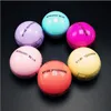 Cute Round Ball Lip Balm 3D Lipbalm Fruit Flavor Lip Smacker Natural Moisturizing Lips Care Balm Lipstick