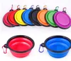 Pet Silicone Folding Bowls with Climbing Clip Hook Collapsible Cats Water Dish Pet Portable Feeder Puppy Travel Bowl