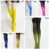 Women 120D Velvet Tights Candy Color Gradient Opaque Seamless Stockings Tight Pantyhose Female Pantys Medias 12 Colors OOA4083