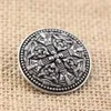 10 stks NORSE Vikings Amulet Broches Zweden National Costume Broches Viking Brosch met Grisping Beast Sieraden Talisman