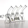 4mm Quartz Banger Bécher 5 Pouces Mini Bongs Plat Bol Banger Ongles Boîte Individuelle Pipe À Eau Inline DHL 343