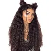 Whloesale Virgin Hair Water Wave Lace Front Perücken mit Babyhaar brasilianische leimlose Lace Front Echthaar Lace Perücken für schwarze Frauen