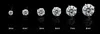 925 Sterling Silver CZ Stud Earrings For Women Jewelry Simple Cubic Zircon Ear Piercing Post Earrings