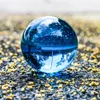 Boule de cristal de Quartz, sphère de couleur naturelle de 60mm, boule de verre, artisanat de mode pour la maison, décoration de mariage, cadeaux