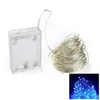 4.5V 10M 100LEDS LED Strings Wire Strip Light 3 AA Batterij Operated Fairy Lights Slingers Christmas Holiday Wedding Party exclusief batteri