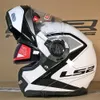 Casco moto apribile LS2 FF325 STROBE Strada Modulare Caschi CIVIK ZONE Capacete Cascos Moto Casques6112749