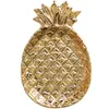 Ceramic Pineapple Serving Plate Jewelry display Tray Fruit Food Saucer Storage Dish Salad Snack Dessert Platter table decor pineapple dishes