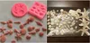 1pcs 10 hål härlig romantisk snäckskal havskal silikon tvål mögel 3d sugarcraft choklad fondant kaka mögel dekorera verktyg