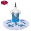 Enfants bleu classique Ballet Tutu scène vêtements filles professionnel Ballet danse Performance robes enfant en bas âge mode jupe