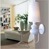 220V moderne korte slaapkamer studie wandlichten eenvoudige bedlamp creatieve woonkamer wandlampen