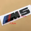 1pcs Glossy Black 3D ABS M M2 M3 M4 M5 Chrome Emblem Car Styling Fender Trunk Badge Logo Sticker for BMW good Quality1768064