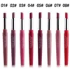 Miss Rose Merk Lip Stick Lip Liner Cosmetica Wateof Dop Double Slag Langdurige Naakt Rode Matte Lipstick Pen Gratis Verzending