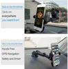 Auto-telefoonhouder Universele kleverige GPS-ondersteuning Zuig 360 Roteren Instelbare 3.5-6 Inch Beugel voor iPhone Samsung Houders Tituular ATP030