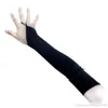 Gants de mariée sans doigts gants de fête de mariage en Satin blanc accessoires de mariage pas cher InStock 8387190