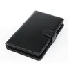 7 inch keyboard leather case with stand holder universal tablet keyboard case