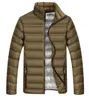 코코르 봄 가을 남성의 가벼운 면화 패딩 파카 코트 겨울 자켓 남자 군사 outwear 바람막이 남성 폭격 자켓