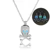 16 designs Luxury Glow in the dark stone necklace Open 3 colors luminous pearl cage pendant necklaces For women Ladies Fashion Jewelry