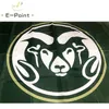 NCAA Colorado Estado Rams bandeira de poliéster 3ft * 5ft (150 cm * 90 cm) Bandeira Bandeira decoração voando jardim de casa ao ar livre presentes