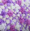 60X40CM Flower Wall 2023 Silk 3D floral Rose Tracery Wall Encryption Floral Background Artificial Flowers Creative Wedding Stage