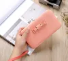 2018 Long Long Bow Phone Bag New Creative Ladies Wallet Card 02237U