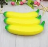 Jumbo Squishy Toys Banana Slow Rising Cellphone Charms Pendant Kawaii Cute Stress Relieve Squeeze Bread Kids Toys Gift 18*4cm