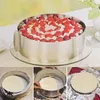 Keukenaccessoires Cakevormsnijder Gebak Tool Rvs Ronde Cirkel Cookie Fondant Maker Bakvormen Gereedschap