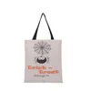 Halloween tote bags hantera pumpa shoppingkassar festival gåvor väska halloween kanfas väska se på 6 stilar