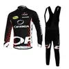 Orbea Team Automne Printemps Maillot de cyclisme respirant à manches longues Pro Bike Bib Pantalon Set Ropa Ciclismo Mens Cycle Wear Vélo Maillot Y2103160