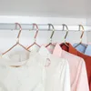 Doek Hanger Duurzaam Aluminium Legering Closet Volwassen Kinderrok Jurk Kleding Handdoek Opslag Rack Kast Ruimte Saver QW8980