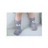 Chaussettes de dessin animé pour bébé de moins de 6 ans, chaussettes d'hiver épaisses pour garder les pieds au chaud, couverture pour enfants, 6 Styles d'animaux