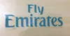 FLY EMIRATES stampa a caldo loghi sponsor anteriori adesivi rosa braccialetti da stampa distintivi da calcio bracciale stampato toppe impresse bianche da calcio